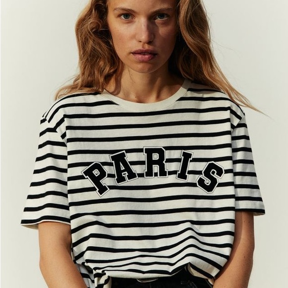 Paris Striped T-Shirt - Picture 2 of 4